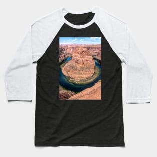 Horseshoe Bend Arizona - Vertical Baseball T-Shirt